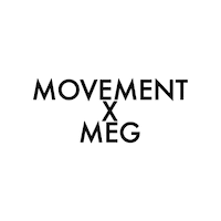 MovementXMeg movewithmeg movementxmeg Sticker