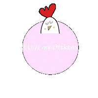 Chickens_gang love chickens poule chickensgang Sticker