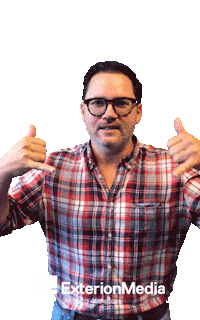 Happy Fun Sticker by Exterion Media NL