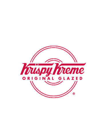 KrispyKremeDoughnuts red sweet yummy light Sticker