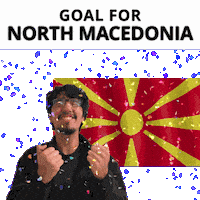 North Macedonia Sticker