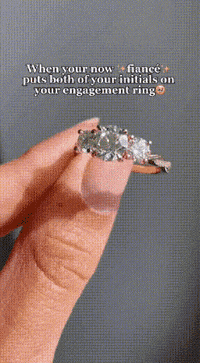 ShivShambuDiamonds diamond ring engagement ring diamond ring GIF