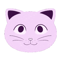 Anyanya99 cat kawaii pastel cutecat Sticker