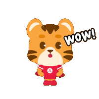 Amu Wow Sticker by Accurate Indonesia