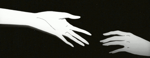 bakemonogatari hands tag GIF