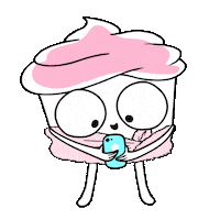 cupcake cancel Sticker by BuzzFeed Animation