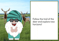 Gnome Deer GIF