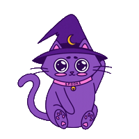 Thank U Sticker by Spooks The Cat