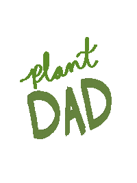 Plant Dad Sticker