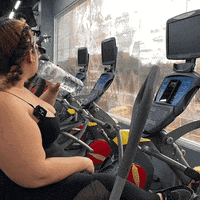 Work Out Drinking GIF