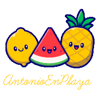Antonio En Playa Sticker by Valentin Maya