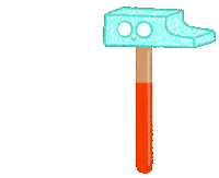 Hammer Pain Sticker
