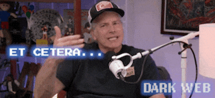 Blah Blah Blah So On GIF by Dark Web