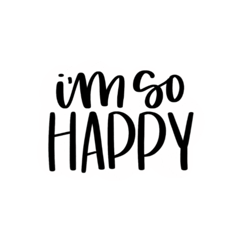 Happy Sticker