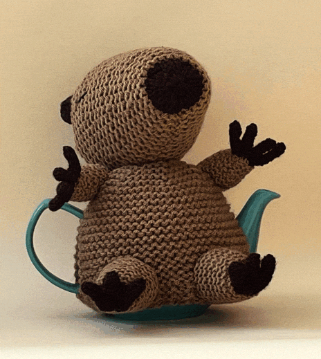 Relax Capybara GIF by TeaCosyFolk