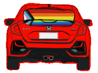 Rainbow Love Sticker by Honda