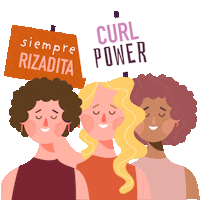 Mariacurlyhair Sticker by oilymoilyshop