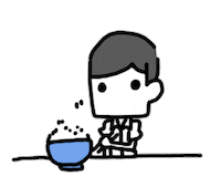 無謂君 eat Sticker by nothingwejun