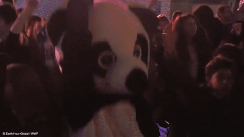 Happy Party GIF by Earth Hour