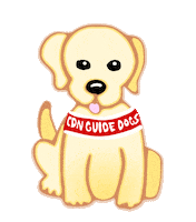 CGDB dog puppy dogs puppies Sticker