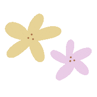 withnadira cute rainbow blooms withnadira Sticker