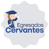 Education Graduation Sticker by Institución Cervantes