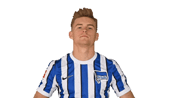 Swipe Up Maximilian Mittelstädt Sticker by Hertha BSC
