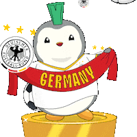 Germany Football Sticker by Pudgy Penguins