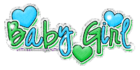 baby girl STICKER