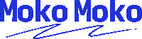 StudioMokoMoko mokomoko mokomokoblauw mokomokologo Sticker