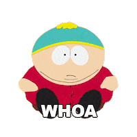 Eric Cartman Wow Sticker by South Park