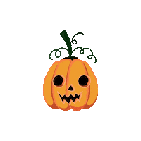 Excited Jack O Lantern Sticker by wowcreative@wowpik.vn