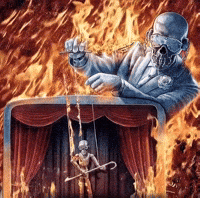 Vic Rattlehead Fire GIF