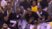 happy golden state warriors GIF by NBA
