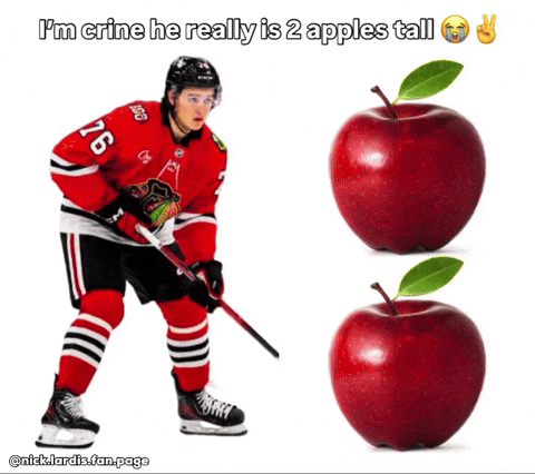 Apple Blackhawks GIF