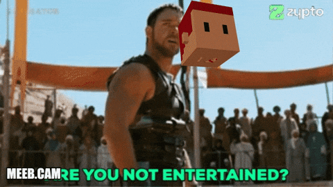 Meebits giphyupload crypto nft entertained GIF