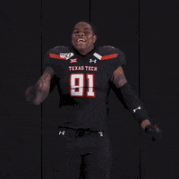 Texas Tech Red Raiders Football Reaction Pack GIF by Texas Tech Football