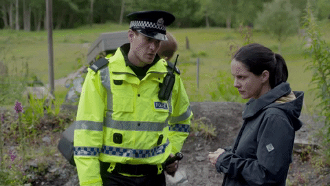 crime scene police GIF by Acorn TV