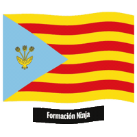 Flag Spain Sticker by Formación Ninja