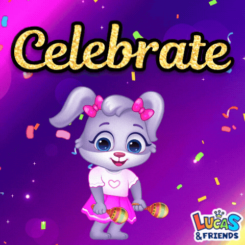 Happy Oh Yeah GIF by Lucas and Friends by RV AppStudios