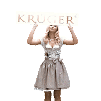 dance party Sticker by Krüger Dirndl