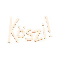 Hun Koszonom Sticker