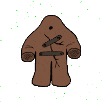 Jewish Golem Sticker
