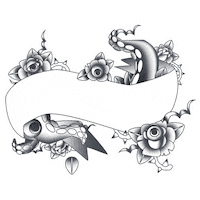 Tattoo Makeover Sticker by The Addams Family