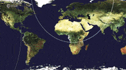 Middle East Lake GIF by European Space Agency - ESA