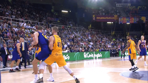 fc barcelona basketball GIF by ACB