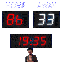 33 Away Sticker