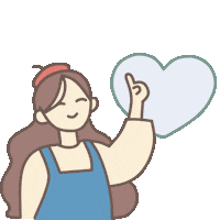 In Love Heart Sticker