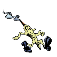 Keep On Truckin Cigarette Sticker