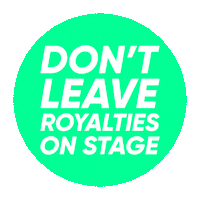 Live Music Stage Sticker by PRS for Music